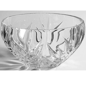 Star Blossom 8" Round Bowl by Gorham Crystal